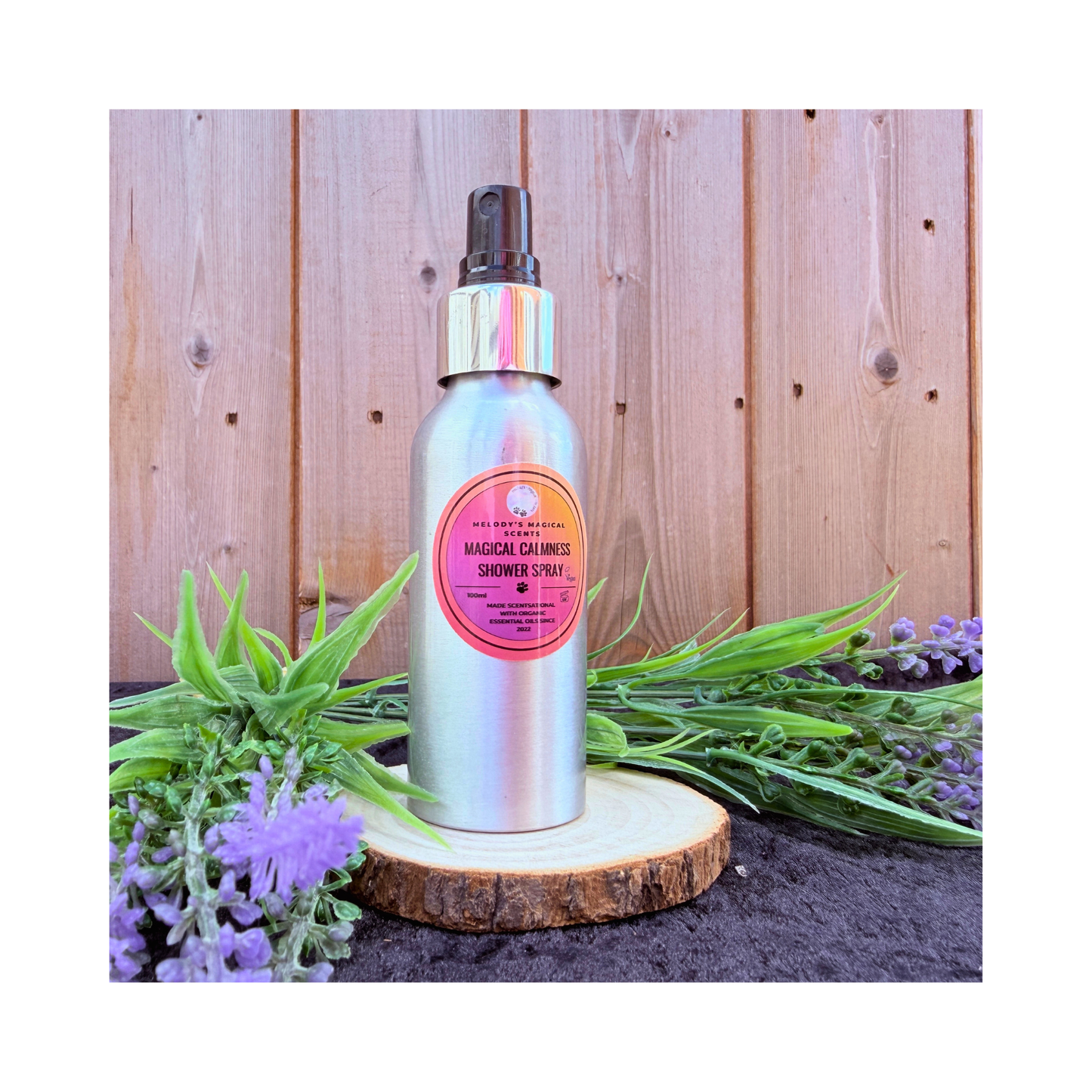 Magical Calmness aromatherapy shower spray 100ml by Melody's Magical Scents
