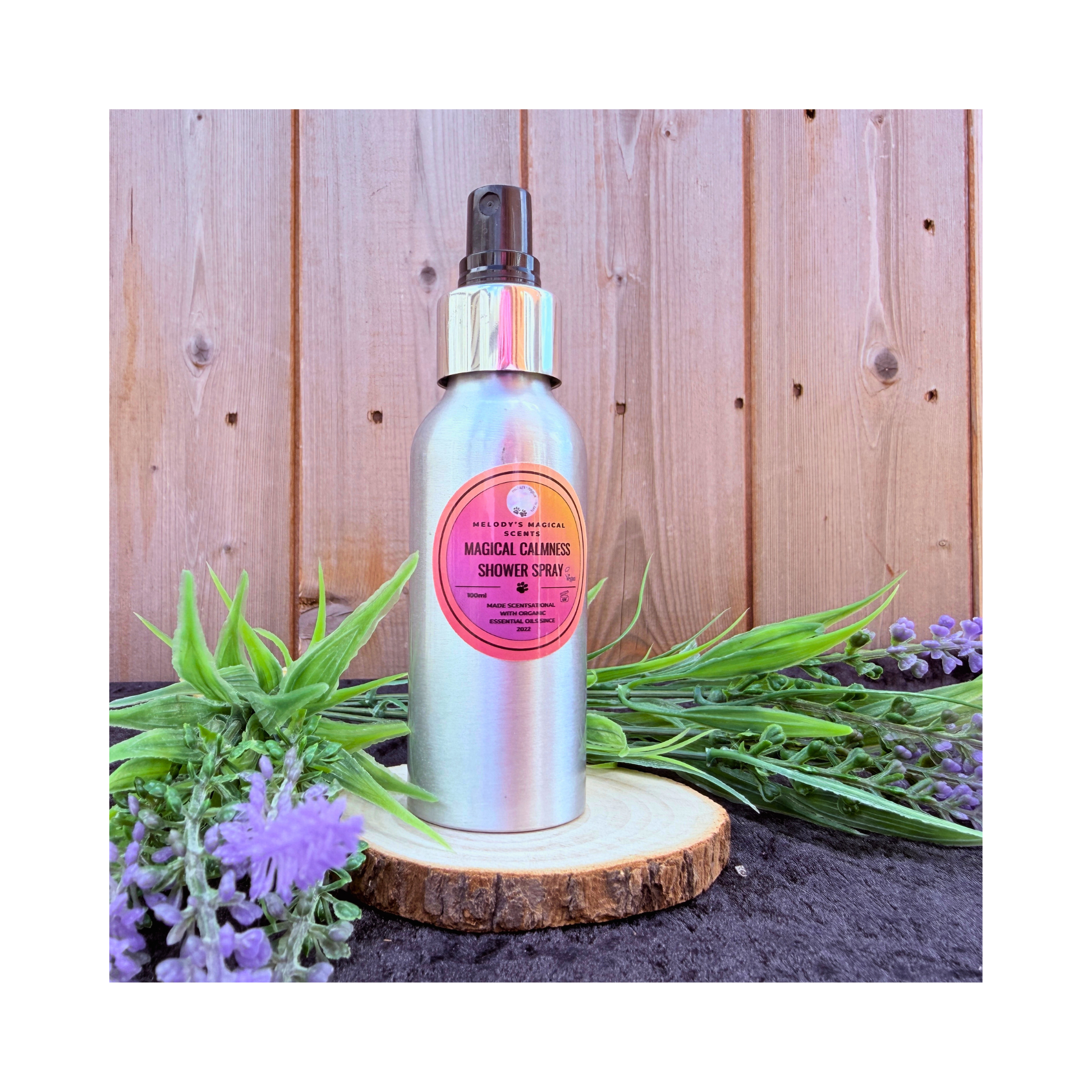 Magical Calmness aromatherapy shower spray 100ml by Melody's Magical Scents